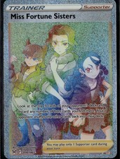 Miss Fortune Sisters (Secret) Secret Rare SWSH11: Lost Origin 209/196 Supporter