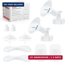 Breast Pump Parts Compatible with Spectra Replacement Pump Parts 17mm Fla