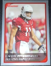 Bowman Larry Fitzgerald #60 Arizona Cardinals 2006 NFL Football Trading Card