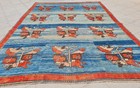 Amazing Hand Knotted Vintage Traditional Kurdi Wool Area Rug 10 x 7 Ft — photo 5