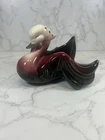 Vintage Hull Pottery USA Bird Swan Planter Vase