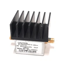 Mini-Circuits 10 to 1000 MHz RF SMA Amplifier ZFL-1000H Low Noise, 5 dB typ.