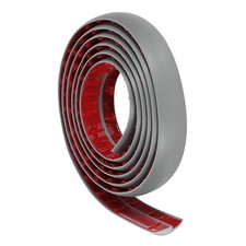 Floor Transition Strip 6.6Ft 2 Meter Self Adhesive for Height 3mm, Gray