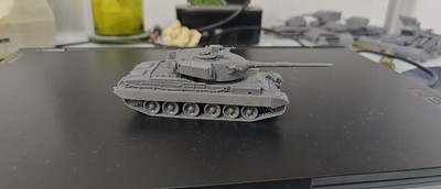 3D Printed Model Kit 1/72  UK Vickers Mk. 3 Main Battle  Tank Unpainted
