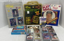 Lot of Vintage Classic MLB Baseball Board Games Trivia Travel & Sports Cards