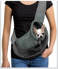 Sac fourre-tout porte-chien écharpe sur l'épaule - petits chiens, chihuahuas poméraniens 