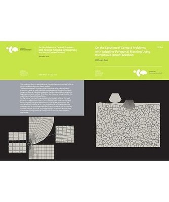 On the Solution of Contact Problems with Adaptive Polygonal Meshing Using the Vi