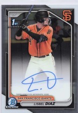 Lisbel Diaz 2024 Bowman Chrome #CPA-LDI Prospect Autographs Auto