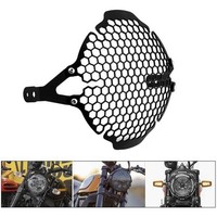 Led-Scheinwerfer-Mesh-Schutzabdeckung FüR Ducati Scrambler 1100 800