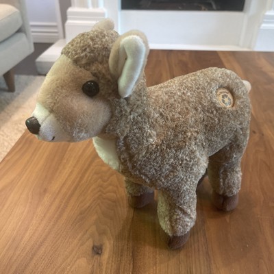 Petting Zoo Doe Deer Mule Plush Stuffed Animal Recycled Brown 12  RARE NEW READ 