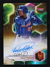 2023 Bowman's Best of Gold Refractor 2/50 Willy Fanas #B23-WFS Auto 17ph