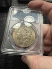 1904 PCGS AU55 Morgan Silver Dollar $1 Philadelphia Toner! Nice Rainbows