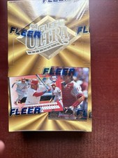 1994 Fleer Ultra Baseball Series 1 Factory Sealed Box (36 packs) Excellent