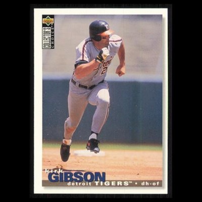 Kirk Gibson #472 1995 Upper Deck Collectors Choice Detroit Tigers Baseball Card