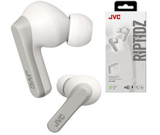JVC Riptidz True Wireless Headphones HA-A9T White Touch Control -NEW