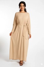 Women s Prayer Abaya Jilbab One Piece Maxi Dress Loose Fit Modest Clothing