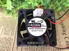 AGE06020B12U Cooling Fan 60x60x20mm DC12V 0.35A 6CM 2Pin New