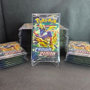 pokemon base set shadowless booster box Crown Zenith Booster pack (Eng) – Pokédex main image 0