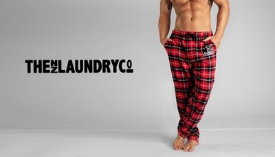 Aussiebum Schlafanzug Hose Rot Größe M (M) Loungewear Fußball Gym Herren
