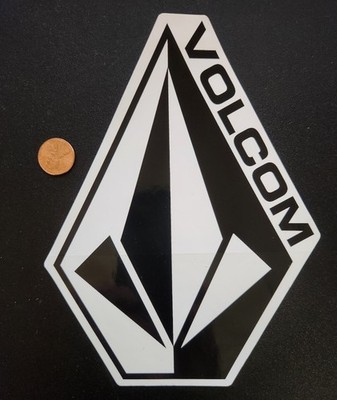 VOLCOM Snowboard Skateboard Surf BIG Stone Sticker Flawless NEW old stock