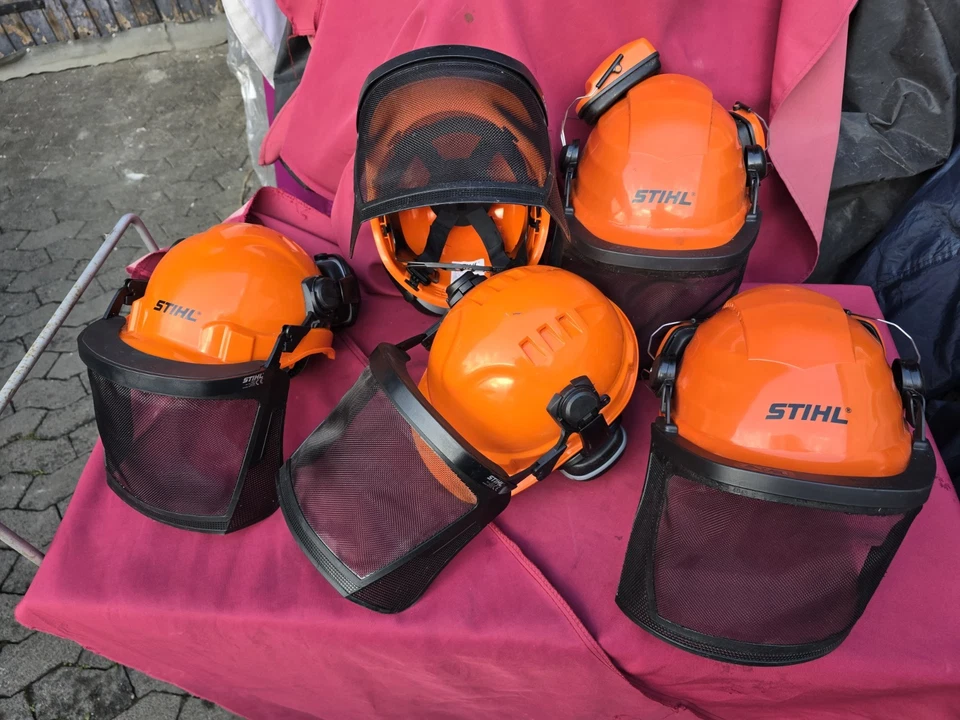 1x Stück STIHL Helmset FUNCTION Basic, Orange farbig - Bild 2 von 4