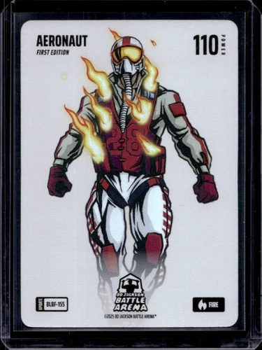 2025 Bo Jackson Battle Arena Update 1st Edition Aeronaut Fire #BLBF-155
