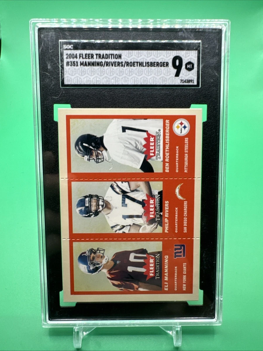 Fleer Ben Roethlisberger Football Rookie Sports Trading Cards
