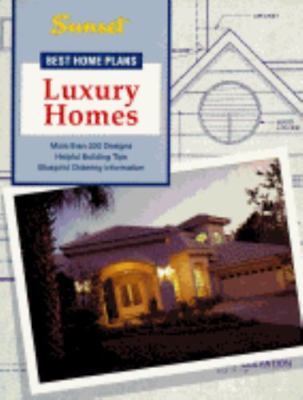 Luxury Homes (Best Home Plans)  paperback Used - Good