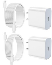 iPhone Charger Fast Charging 2 Pack Type C Wall Charger Block with 2 Pack 6FT...