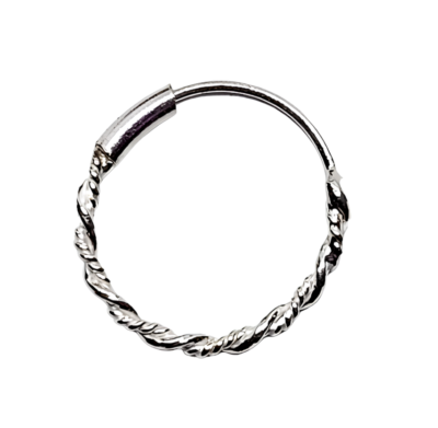 Anello Per Il Naso Molto Sottile E Delicato Da 22 G/0,6 Mm - Foto 12