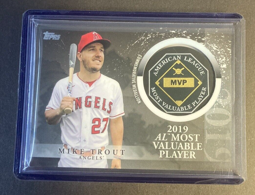 2023 Topps Update Mike Trout MVP Award Winner Relic #MVP-MT | eBay