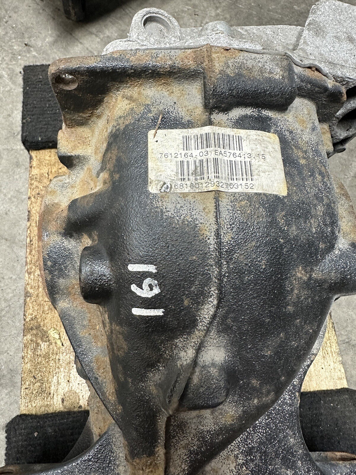 BMW 7612164 F30 Rear Differential Carrier 3.15 AWD OEM 320ix 328ix 