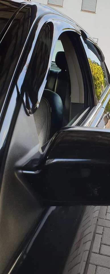 AVS Smoke Rain Guards Vent Visors 3M Tape-On for 2006-2012 Ford Fusion & MKZ - Image 4 of 4