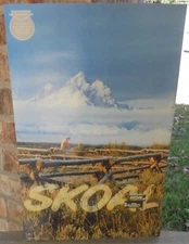 1991 VINTAGE SKOAL MY TIME. MY SKOAL. HEAVY PAPER IN-STORE RETAIL WINDOW SIGN