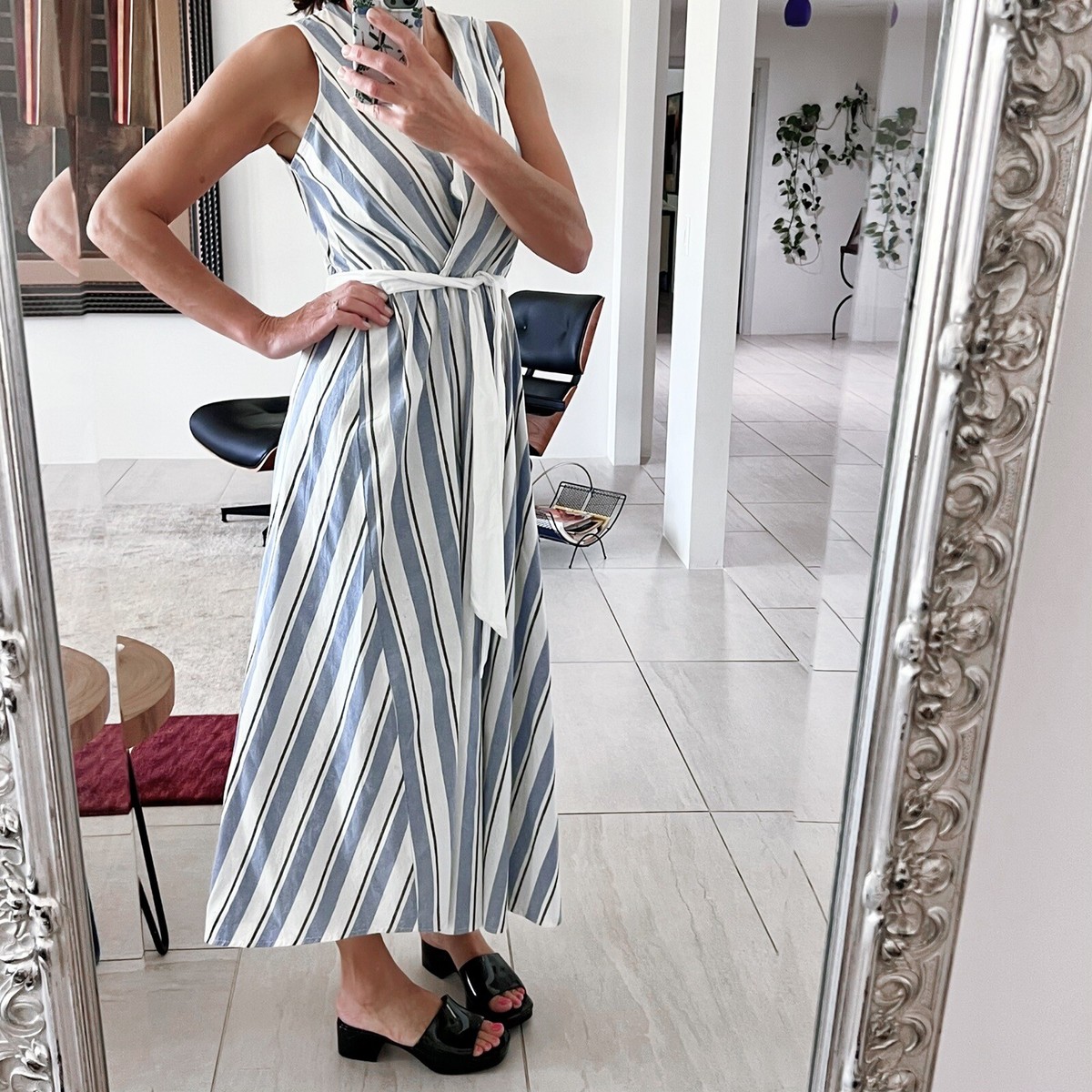 blue short sleeve maxi dress Cobalt Blue Tropical Short Sleeve Dress - Maxi Dresses