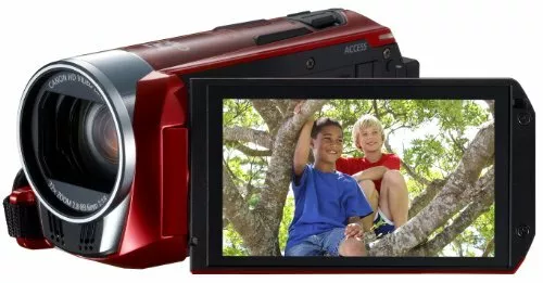 Canon IVIS HF R31 IVISHFR31RD Digital Camcorder Red Optical 32x Zoom