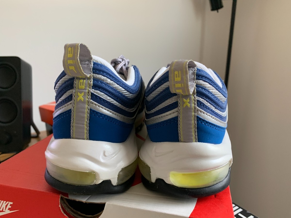 【NoA 】 NEW Nike Air Max 97 Atlantic Blue Voltage Yellow 921826-401