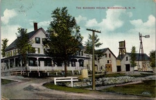 1911 Sanborn House Sanbornville New Hampshire N.H. Antique Divided Postcard 4G