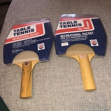 Vintage Table Tennis Recreational Racket By Tide-rider 6000 lot of 2