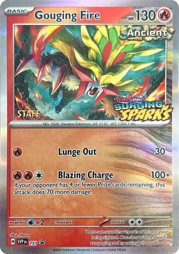 Gouging Fire 151 Sv: Scarlet & Violet Promo Cards