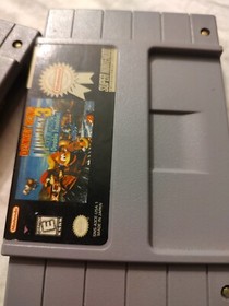 Lot of 2 Donkey Kong Country 3 Dixie Kong's Double Trouble,Super Mario world NES