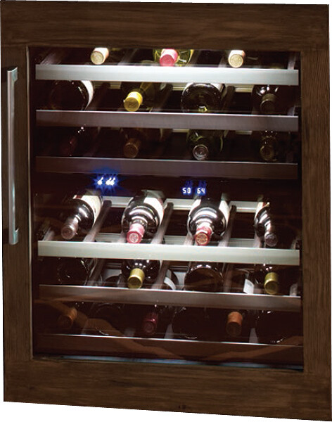 panel ready under counter wine cooler