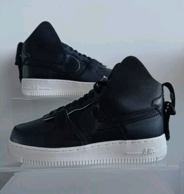 NIKE AIR FORCE 1 HIGH x PSNY GRÖßE UK 6 EUR 40 (AO9292 002) SCHWARZ