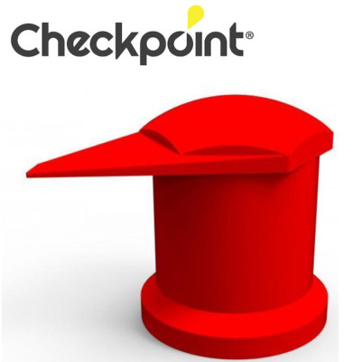 12 x CHECKPOINT Universal Long Reach Dustite Radmutter Blinker | 30 - 33 mm