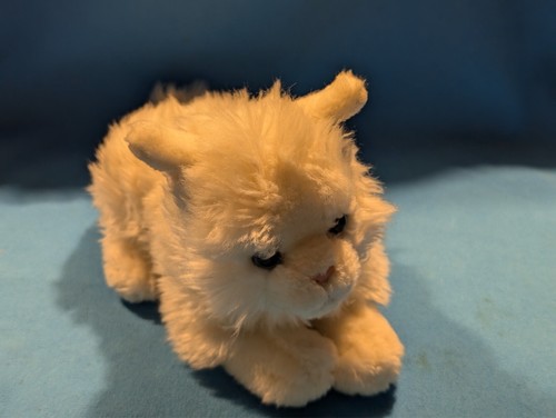 KATZE WEISS STOFFTIER KUSCHELTIER CAT - Bild 5 von 7
