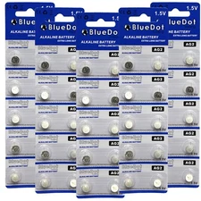 US Seller 50 AG2 LR726 SR59 SR736 V397 396 196 BlueDot Alkaline battery FASTSHIP