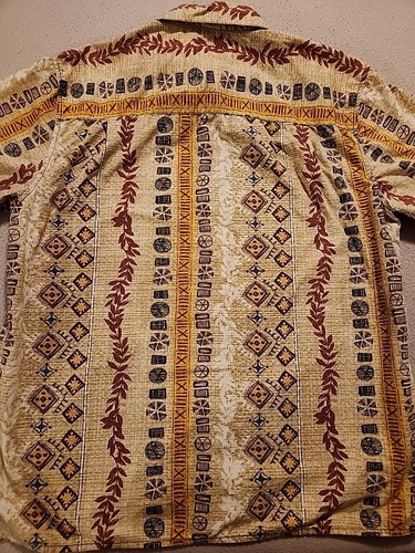 Vintage Territory Ahead - Mens Medium - Short Sleeve Button Up All Over Design - Picture 9 of 13