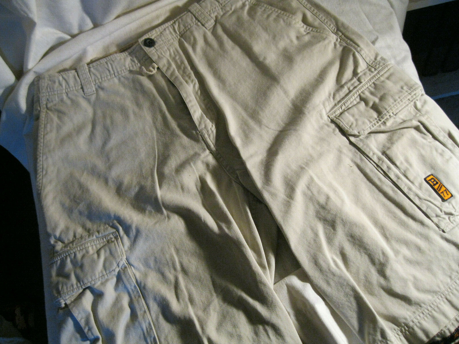 Men's Shorts 34 Gap Relaxed Fit Khaki and Bugle Boy C… Gem