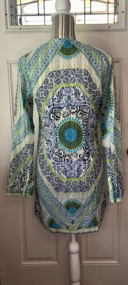 Athleta Kurta Silk Blend Swim Cover XS/S - Image 3 of 4