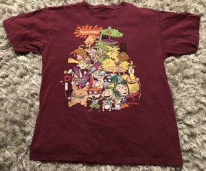 90's cartoon characters t shirt